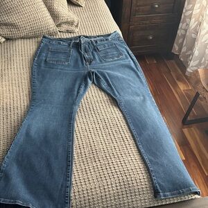 Judy Blue Dark Blue Flare Jeans